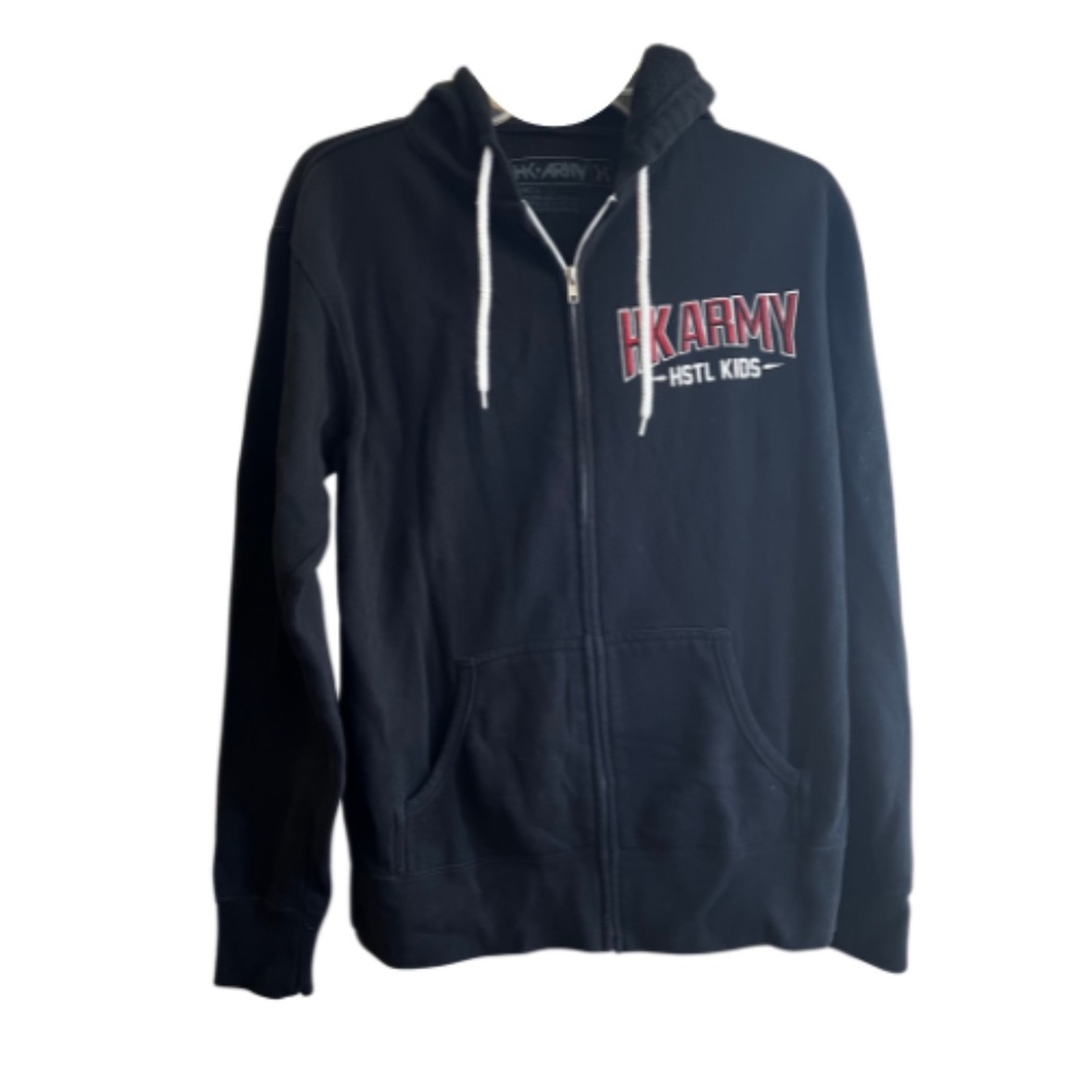 HK Army HSTL Kids Zip Front Hoodie. M